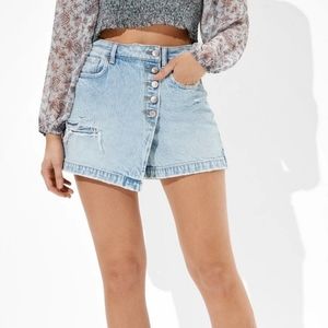 American Eagle Denim skort